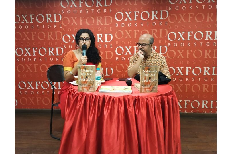 Book Launch session of ‘Acrobat’